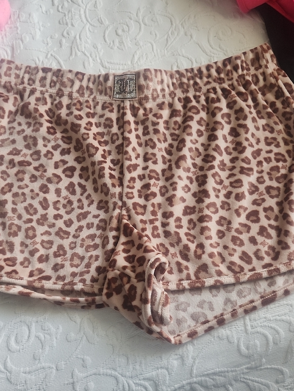 Juicy Coture Leopard Shorts